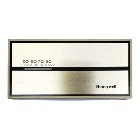 Honeywell TROL-A-TEMP T874A User manual