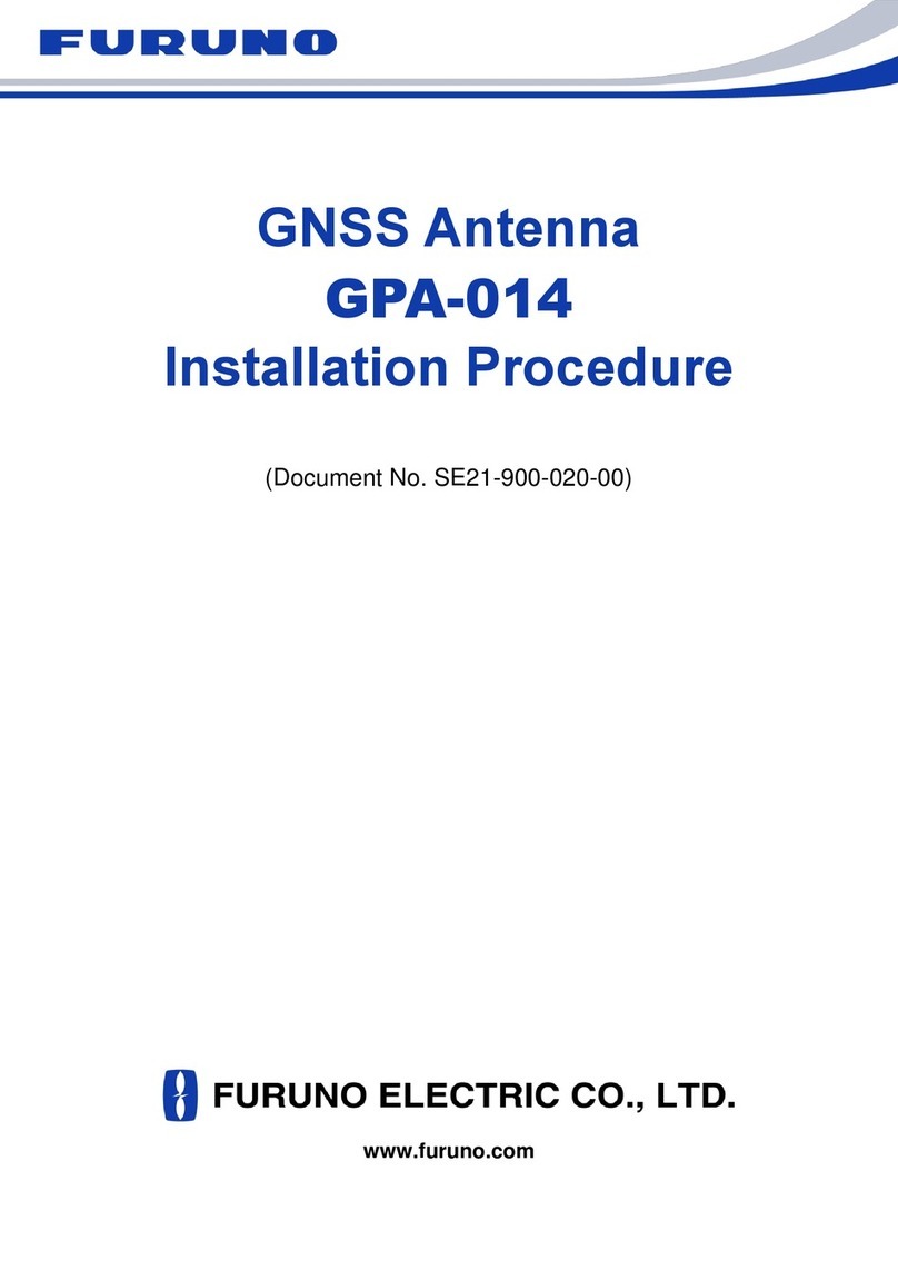 Furuno GPA-014 Operating and maintenance manual