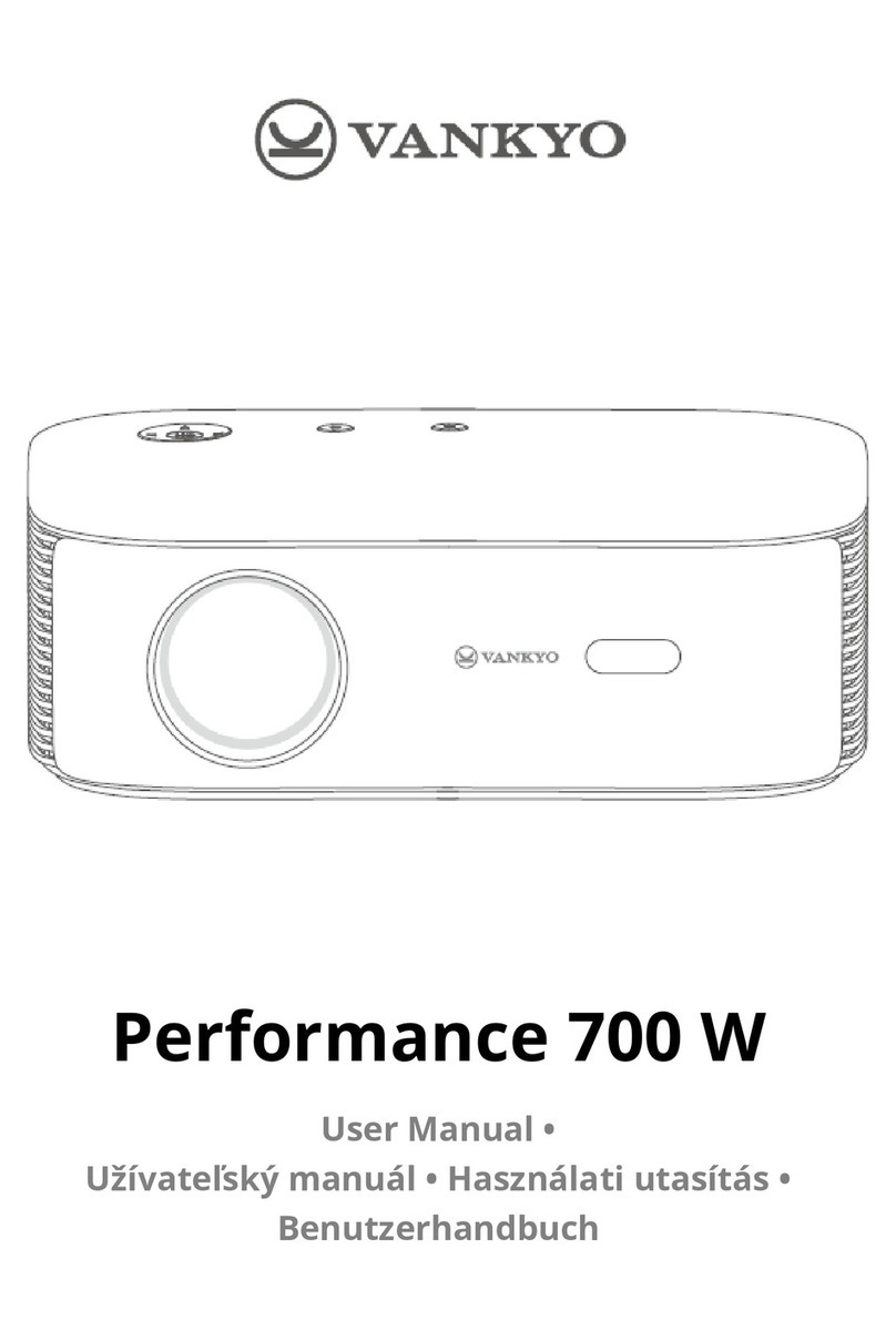 Vankyo Performance 700 W User manual