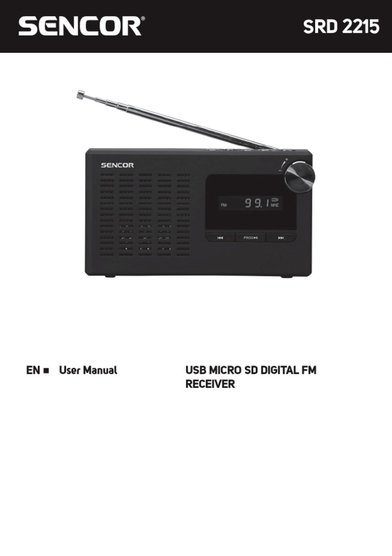 Sencor SRD 2215 user manual