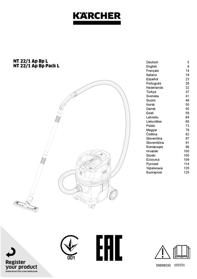 Kärcher NT 22/1 Ap L User manual