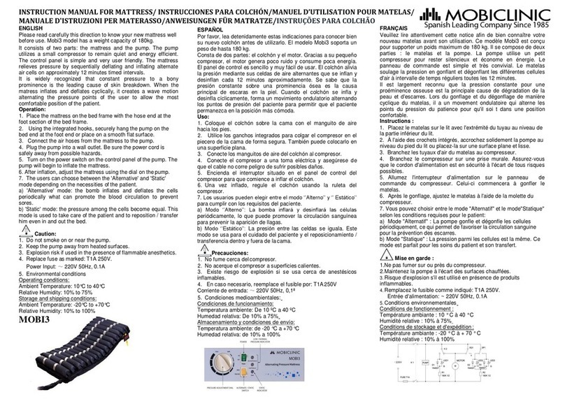 Mobiclinic MOBI3 instruction manual
