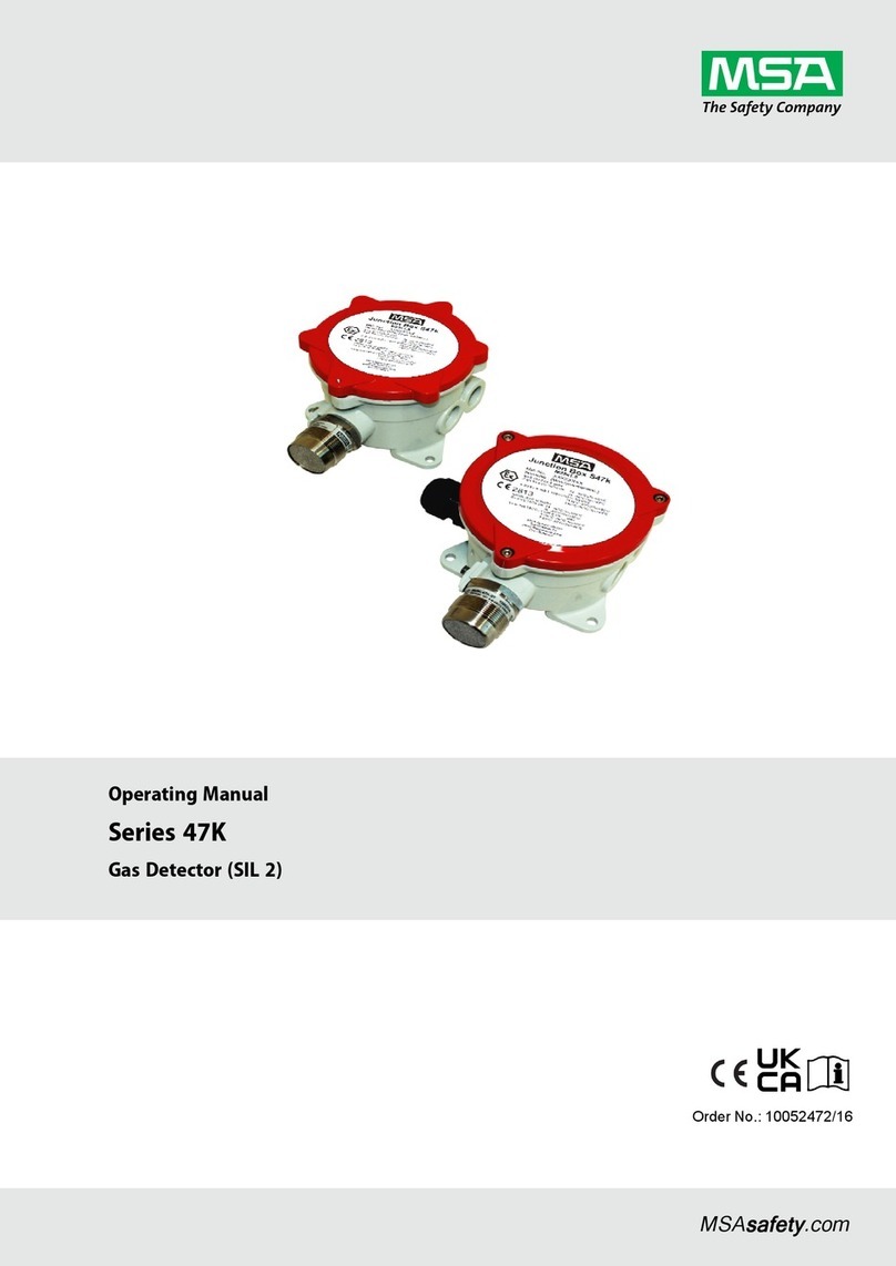 MSA 47K Series operating manual