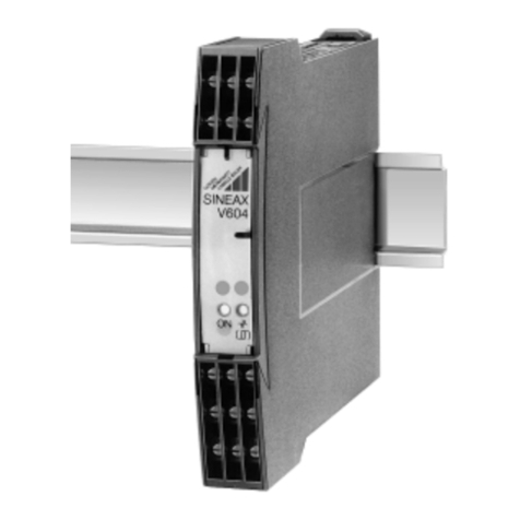Gossen MetraWatt SINEAX V604 operating instructions Gossen MetraWatt SINEAX V604 operating instructions