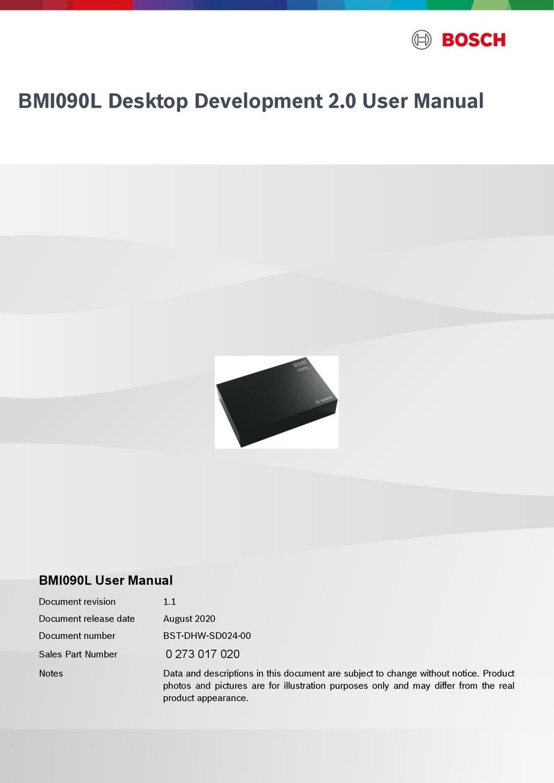 Bosch BMI090L user manual