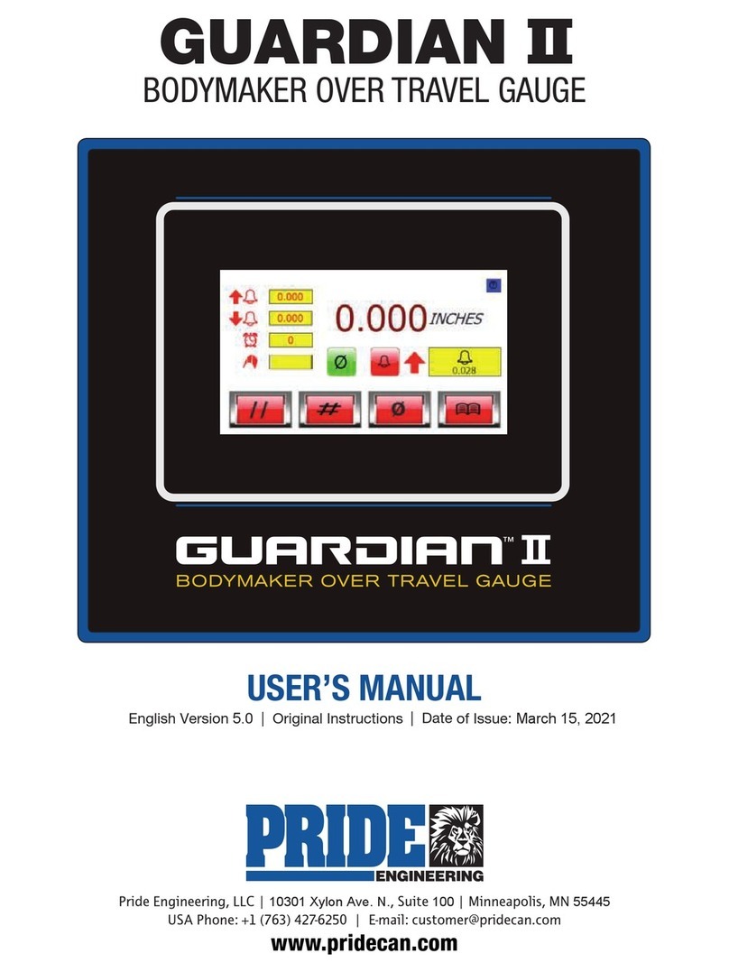 Pride GUARDIAN II user manual