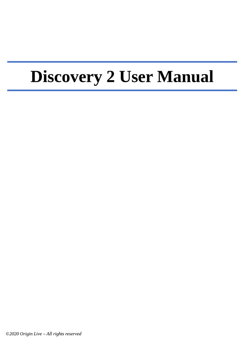 Origin live Discovery 2 user manual