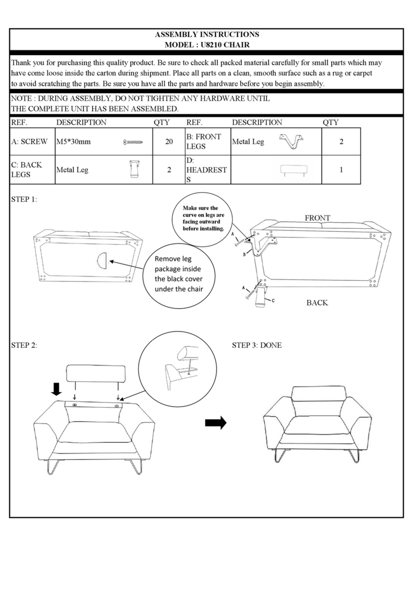NetSuite U8210 Assembly instructions