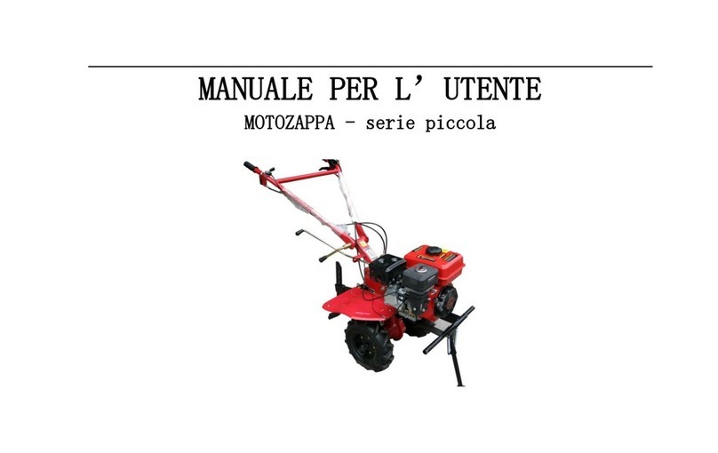 Geotech MINI TILLER Series owner's manual