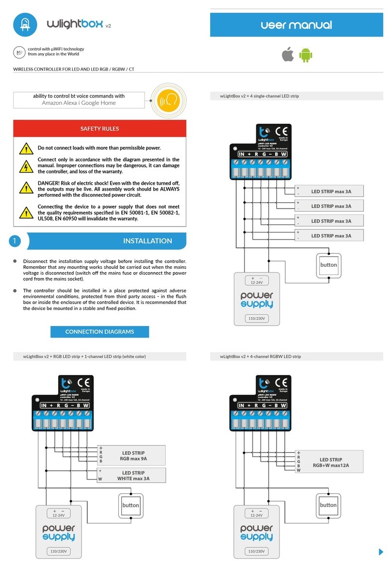 BleBox wLightBox v2 user manual