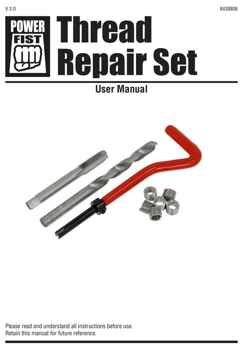 Power Fist 8438806 User manual