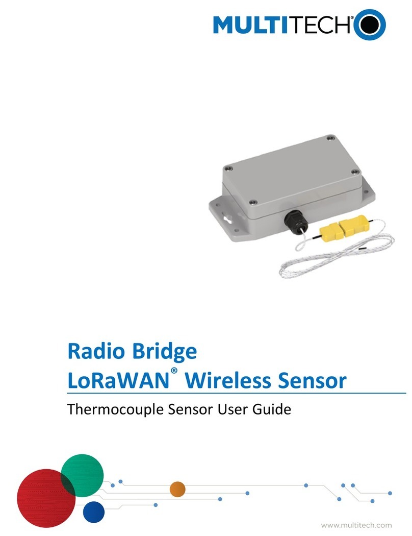 Multitech RBS306-TEMP-TC-US User manual