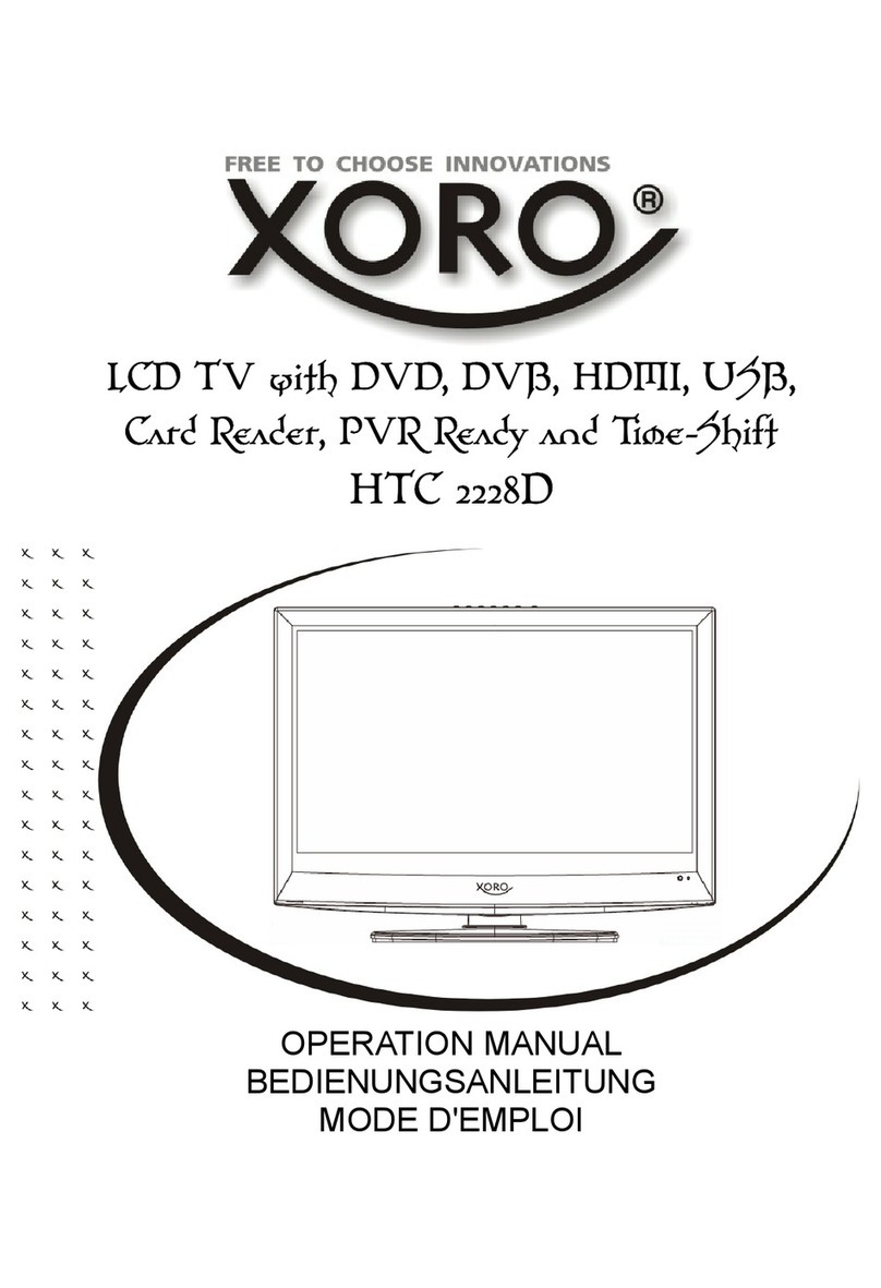 Xoro HTC 2228D User manual