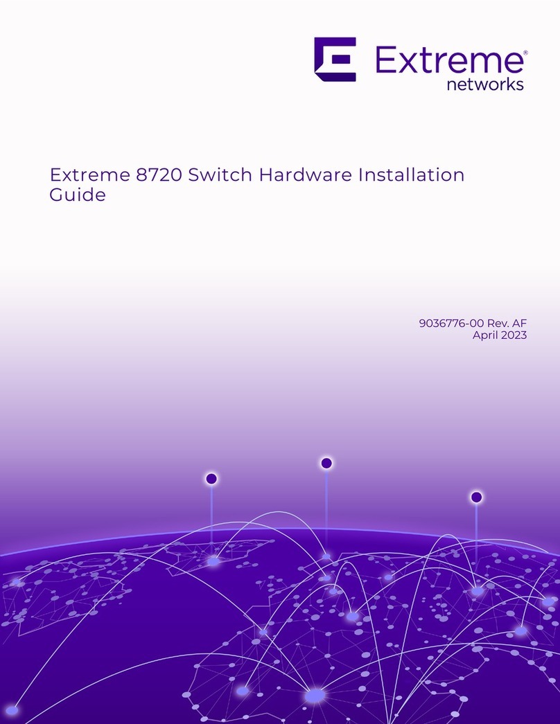 Extreme Networks 8720 Manual