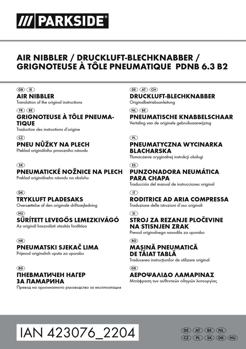 Parkside PDNB 6.3 B2 User manual Parkside PDNB 6.3 B2 User manual