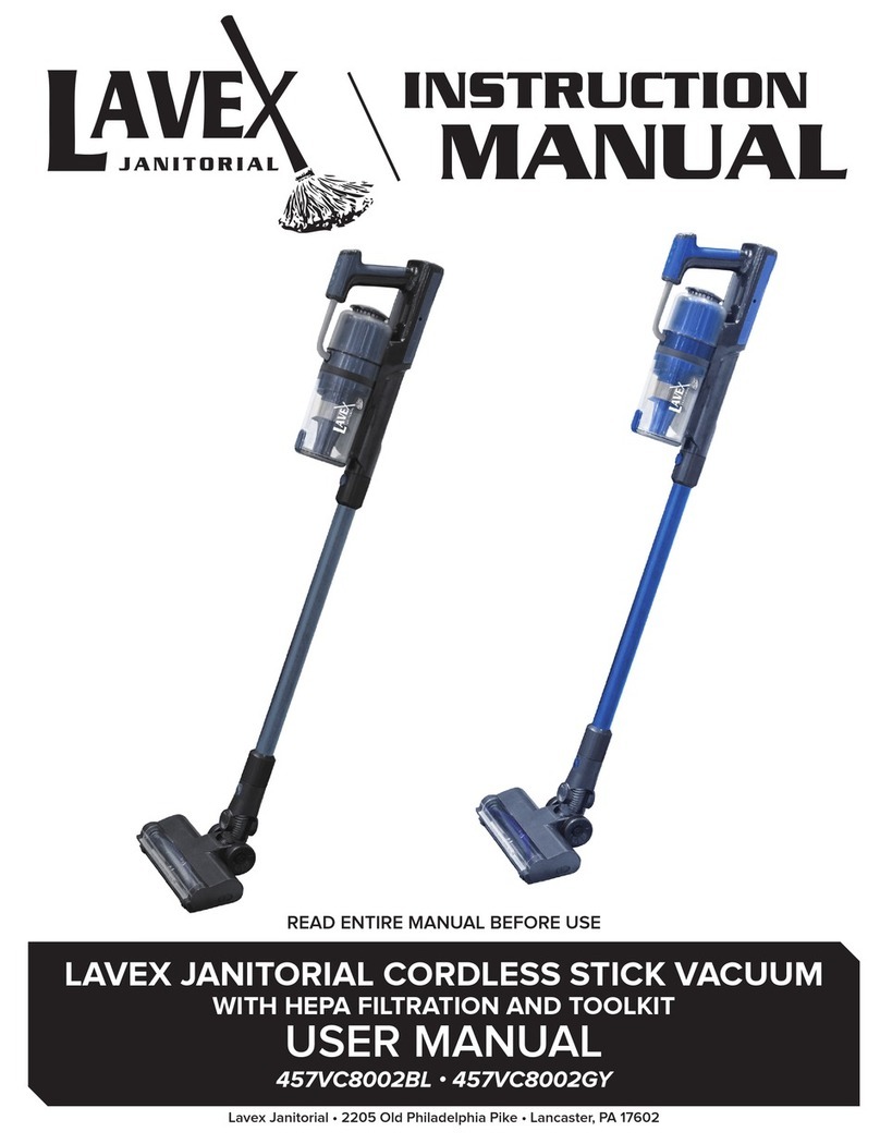 Lavex 457VC8002BL User manual