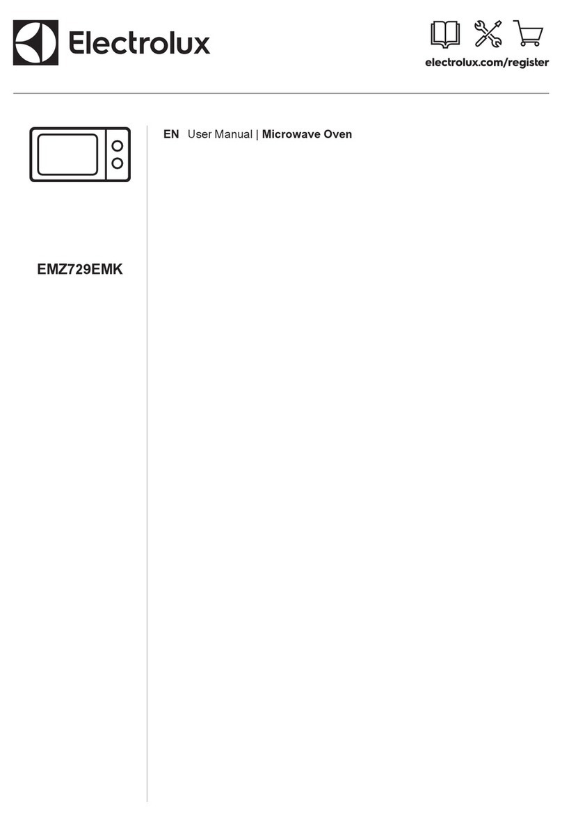 Electrolux EMZ729EMK User manual