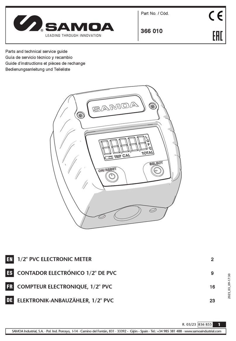 Samoa 366010 Service guide