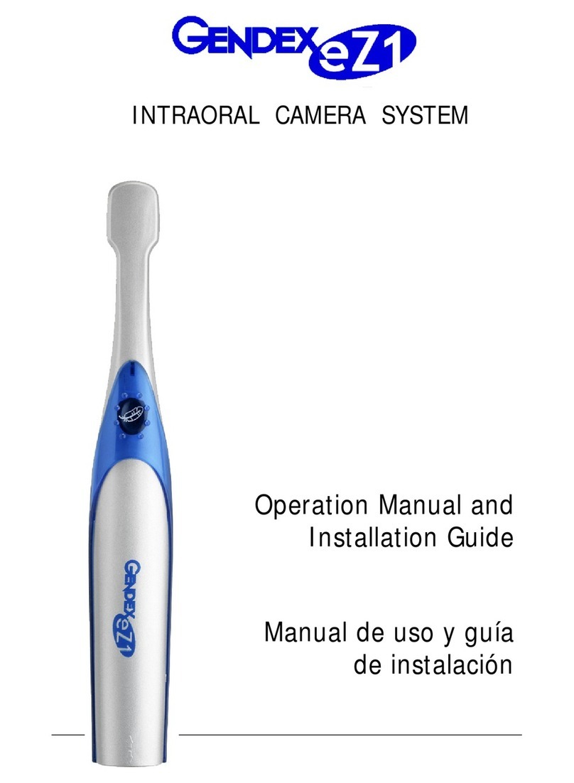 Gendex eZ1 Operation manual and installation guide