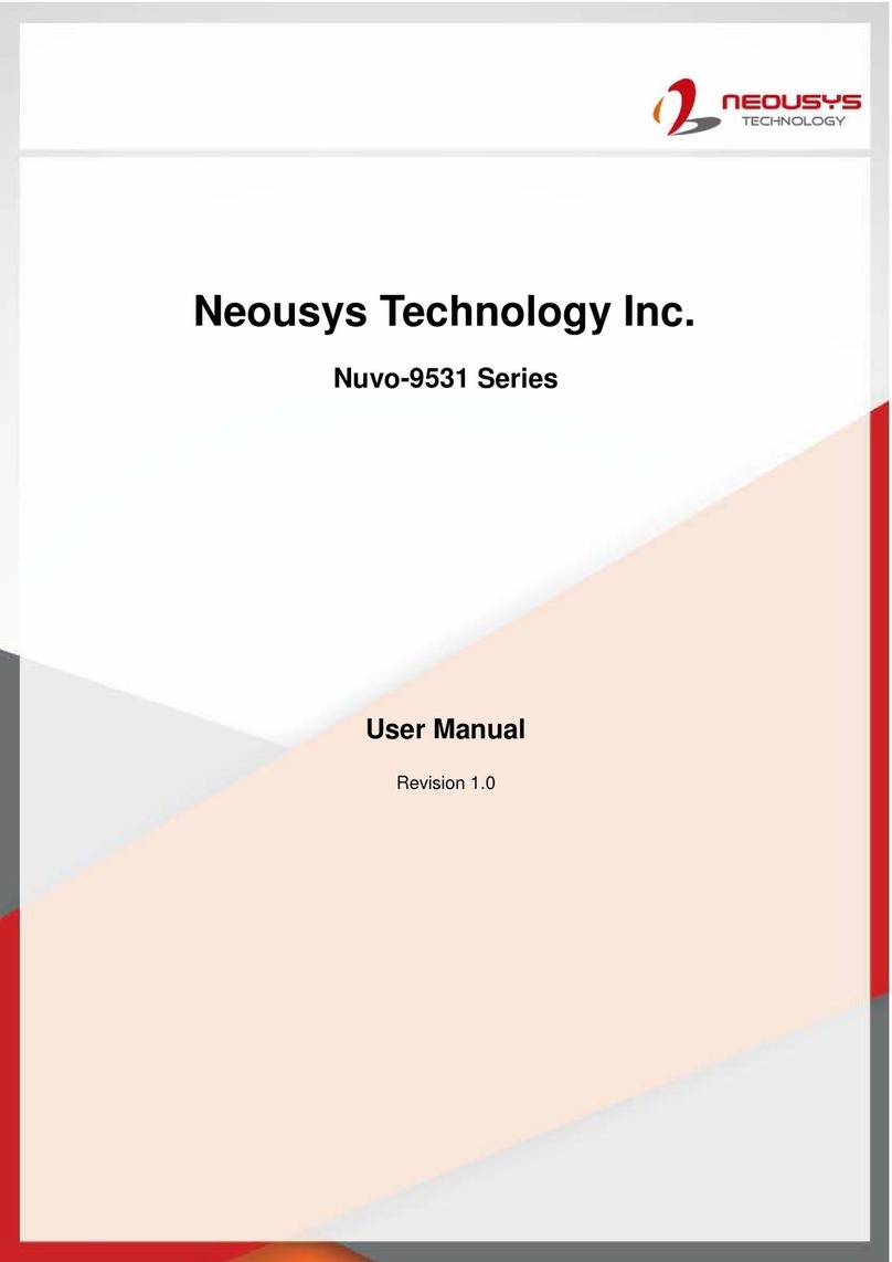 Neousys Nuvo-9531 Series user manual