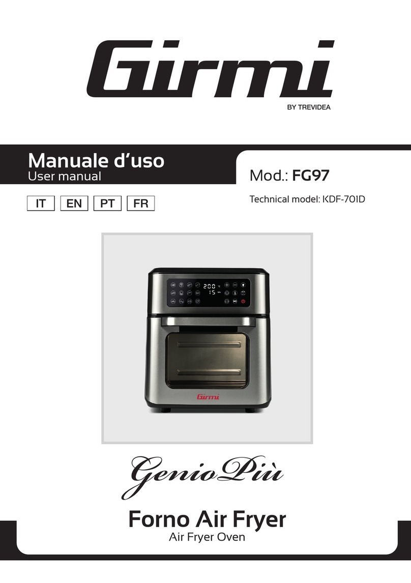 Girmi FG97 user manual