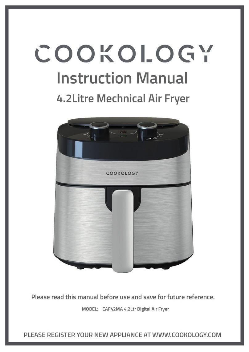Cookology CAF42MA User manual Cookology CAF42MA User manual