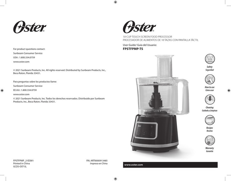 Oster FPSTFPMP-TS user guide
