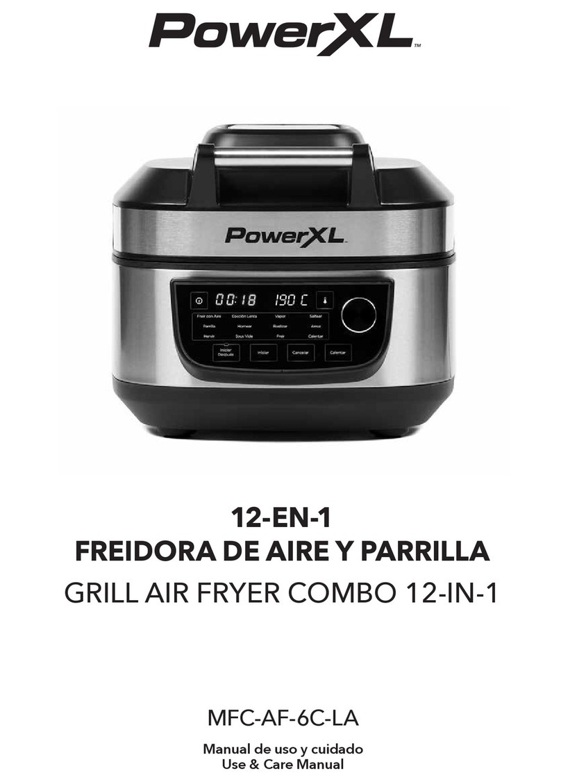 PowerXL MFC-AF-6C-LA Use & care manual