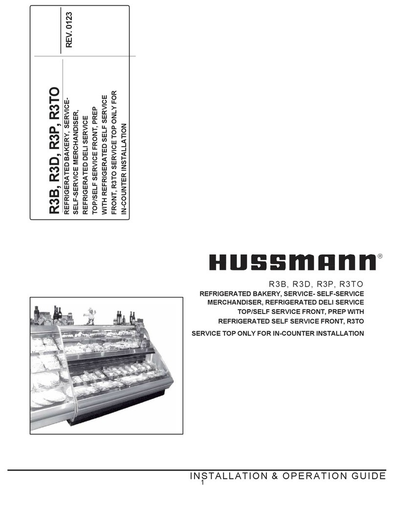 Hussmann R3B Installation & operation guide