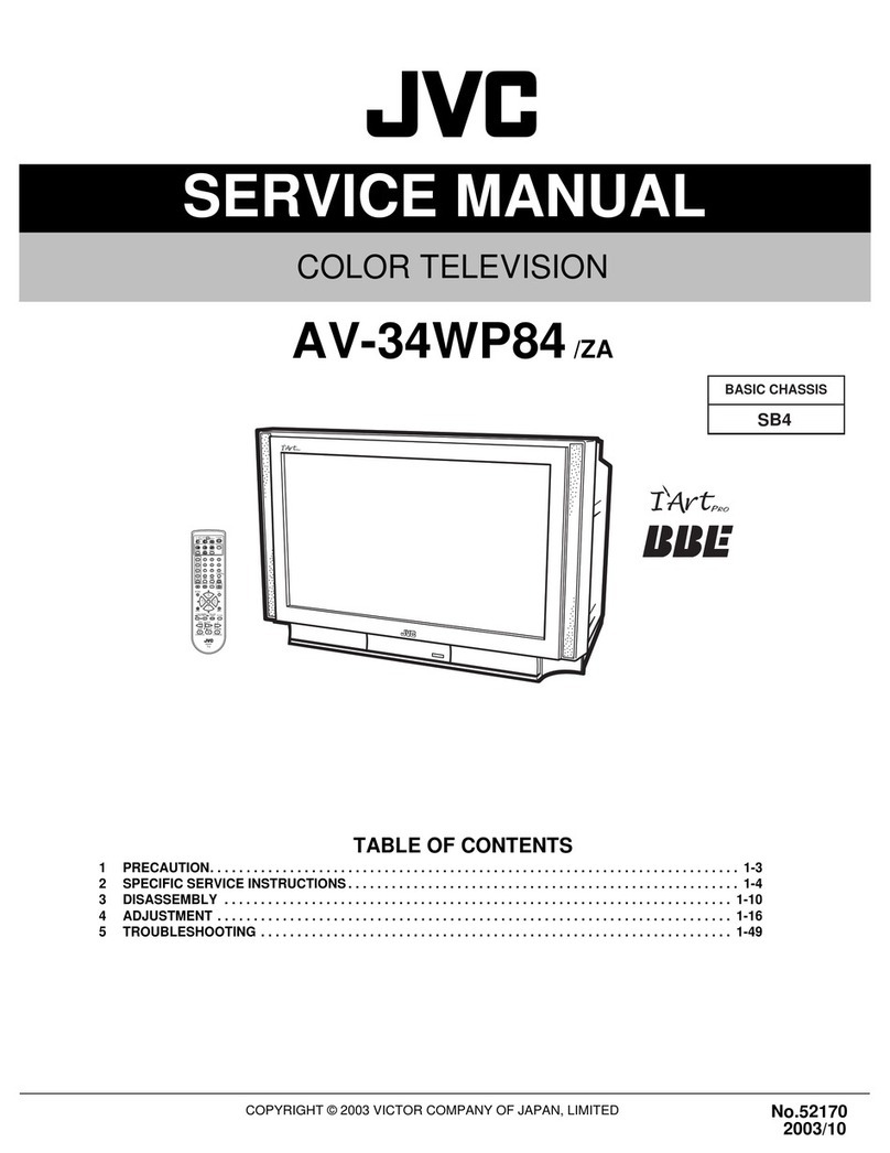 JVC AV-34WP84 /ZA User manual