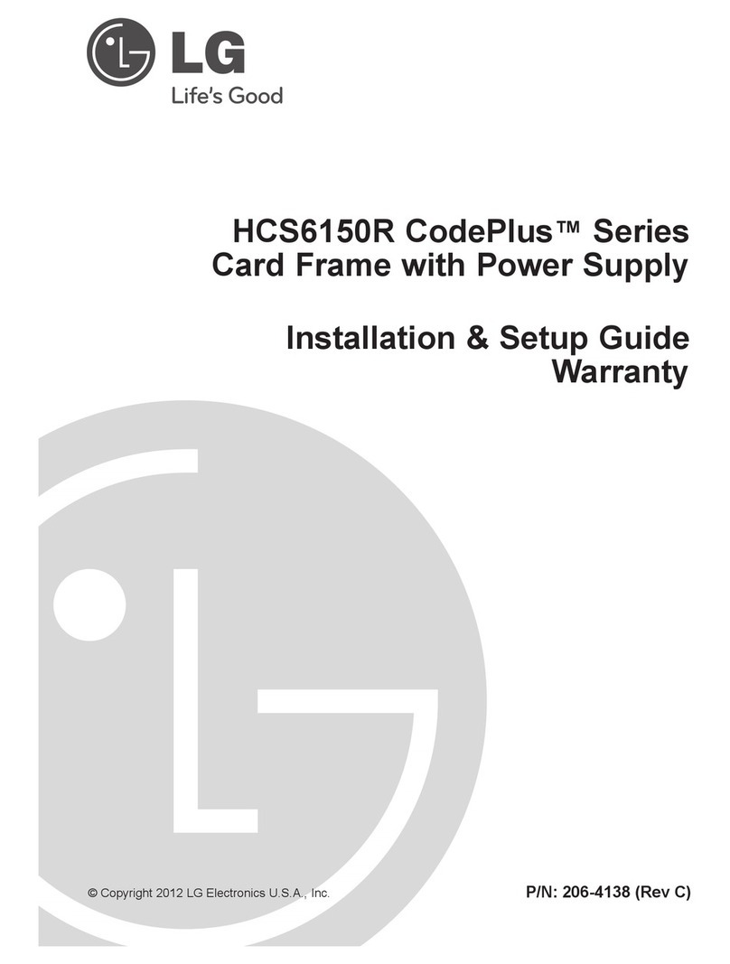 LG CodePlus HCS6150R Series User manual LG CodePlus HCS6150R Series User manual