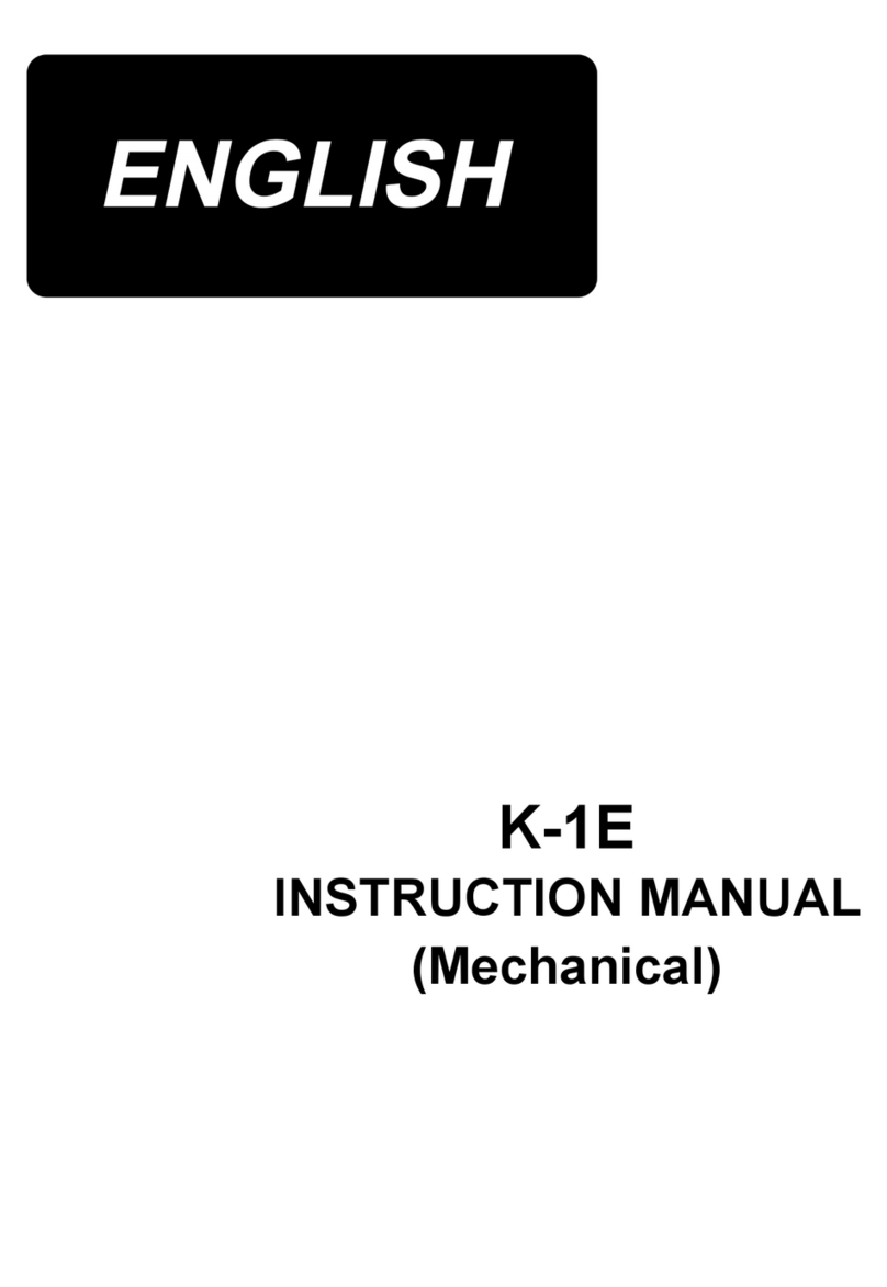 JUKI K-1E instruction manual