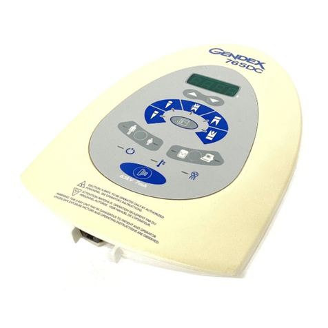 Gendex 765DC user manual