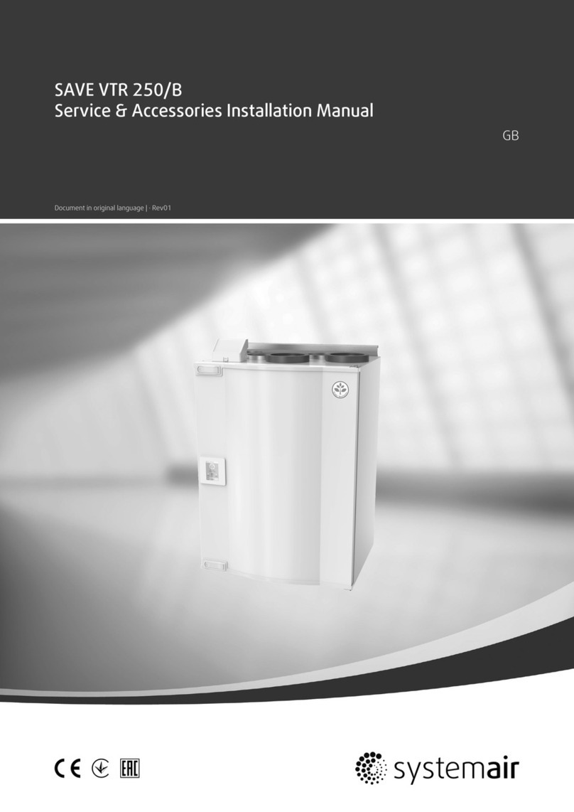 System air SAVE VTR 250/B User manual System air SAVE VTR 250/B User manual