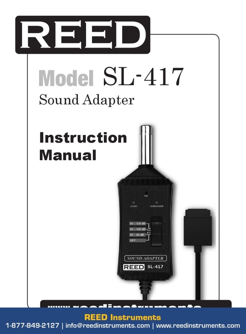 Reed Instruments SL-417 User manual