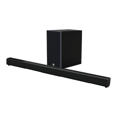 Harman JBL CINEMA SB261 User manual