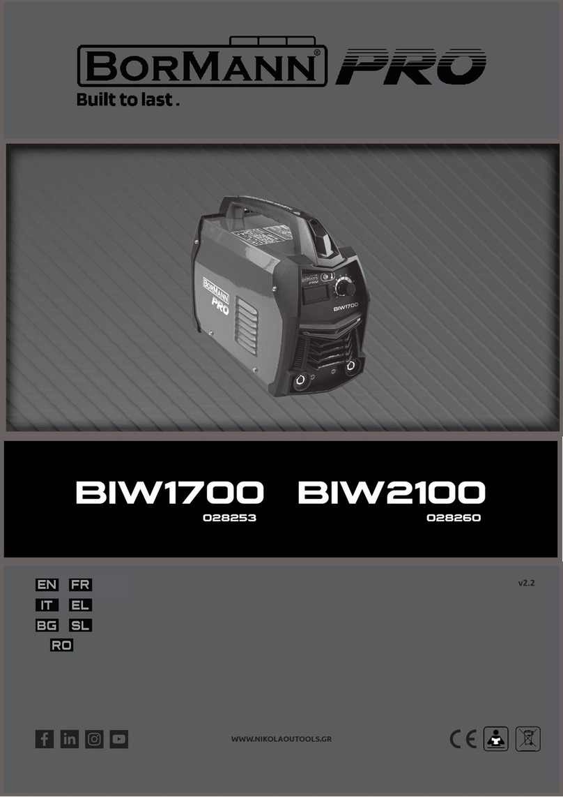 BorMann Pro BIW1700 manual