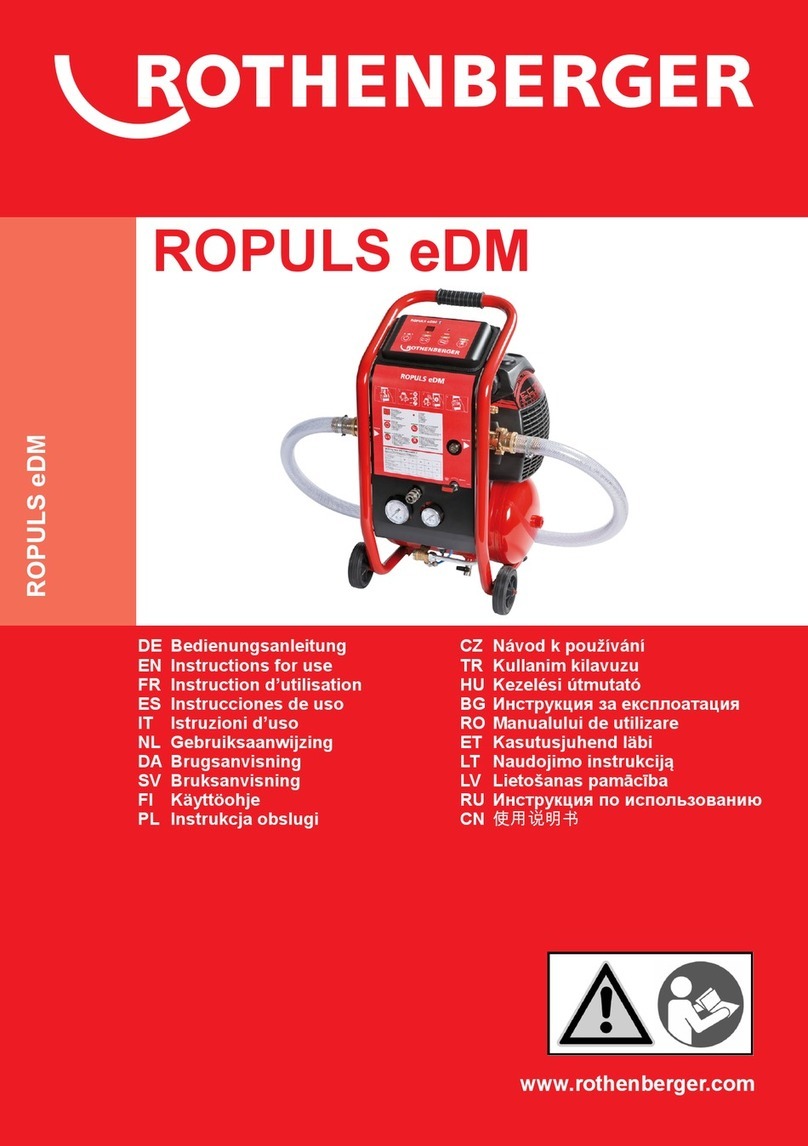 Rothenberger ROPULS eDM D Instructions for use