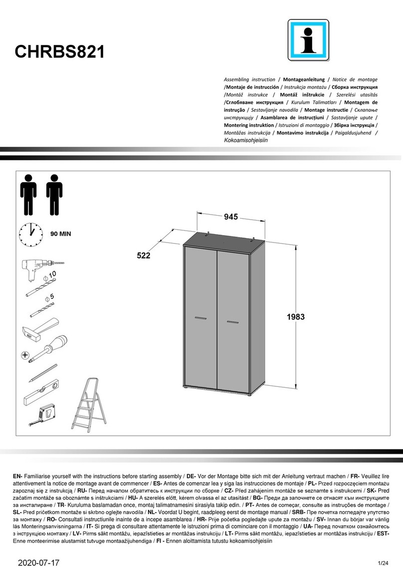 agatameble CHRBS821 User manual