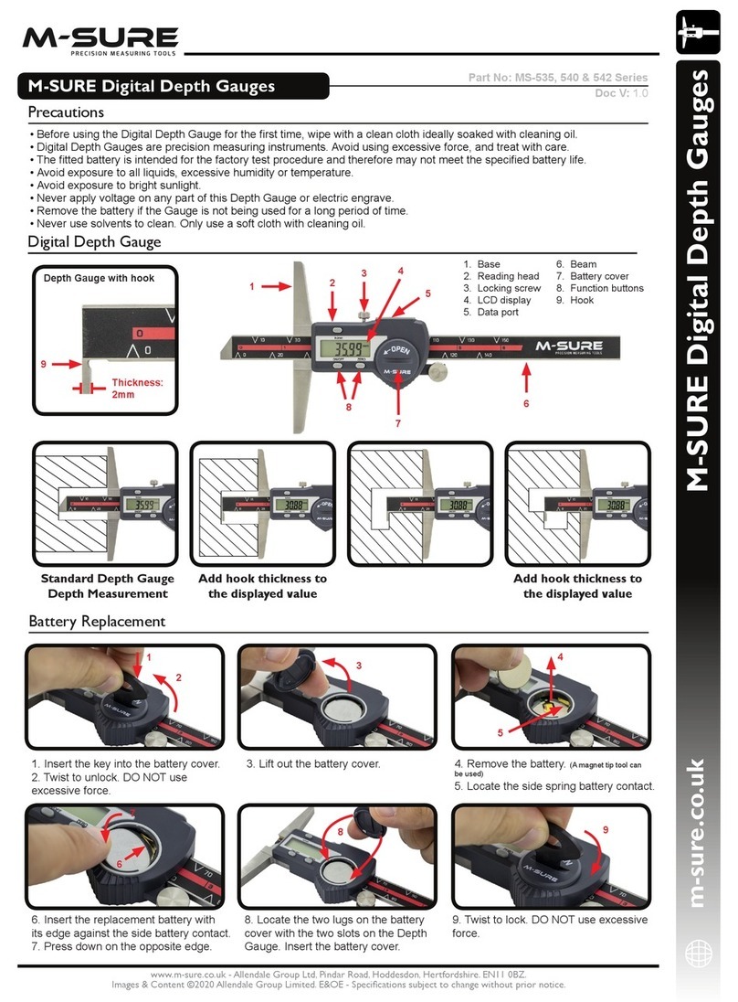 M-Sure MS-535 Series User manual