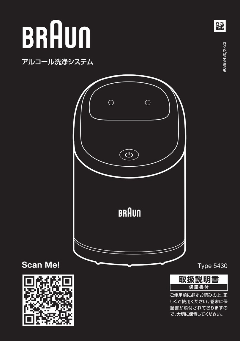 Braun S9 User manual