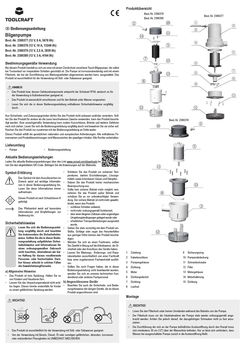 TOOLCRAFT TO-7159140 operating instructions