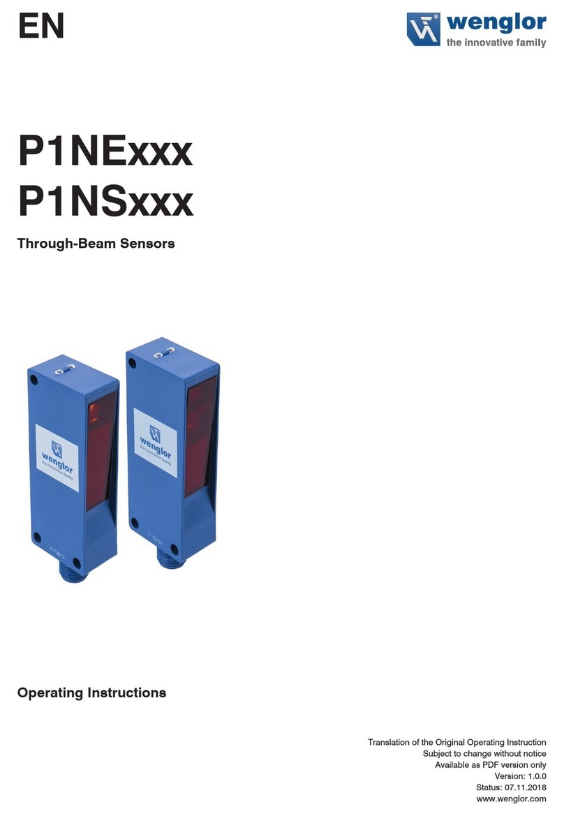 Wenglor P1NE Series User manual