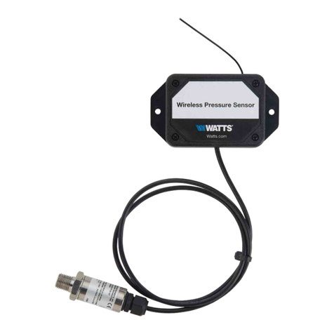 Watts Wireless Pressure Sensor User manual