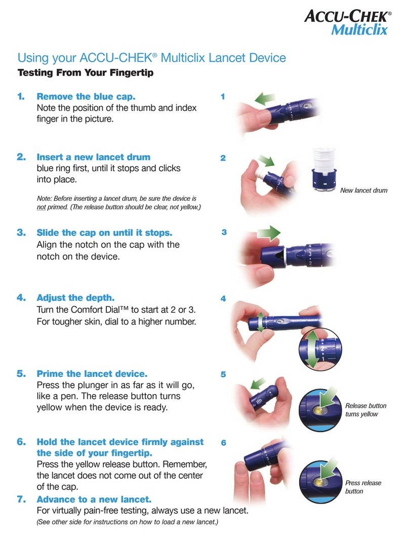 Roche Accu-Chek Multiclix User manual