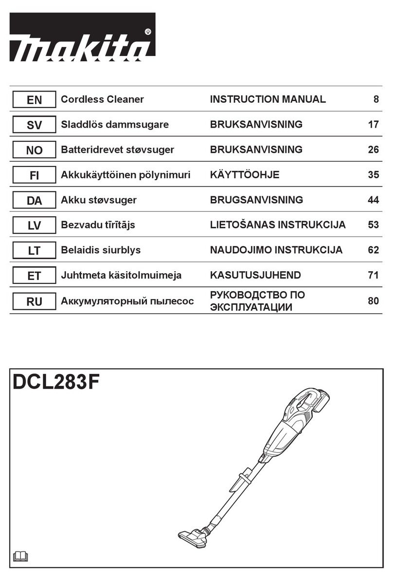 Makita DCL283F instruction manual