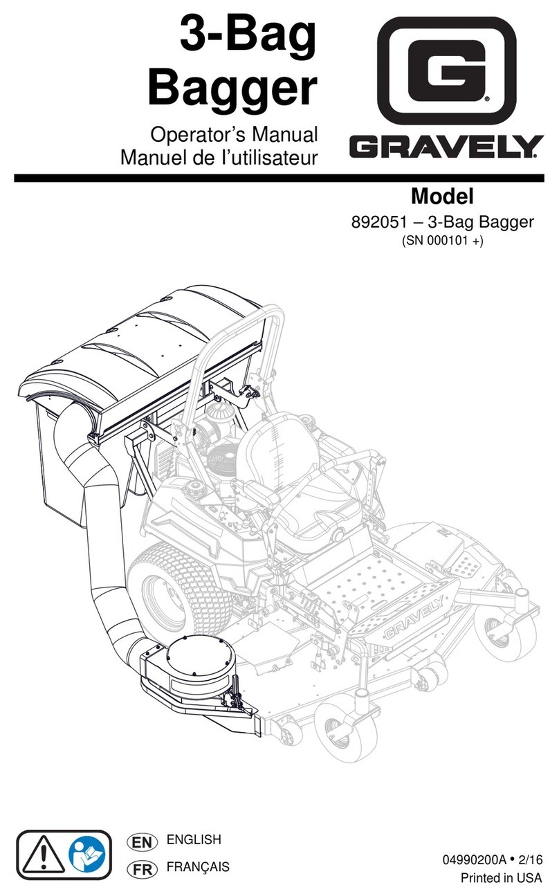 Gravely 892051 Operator's manual