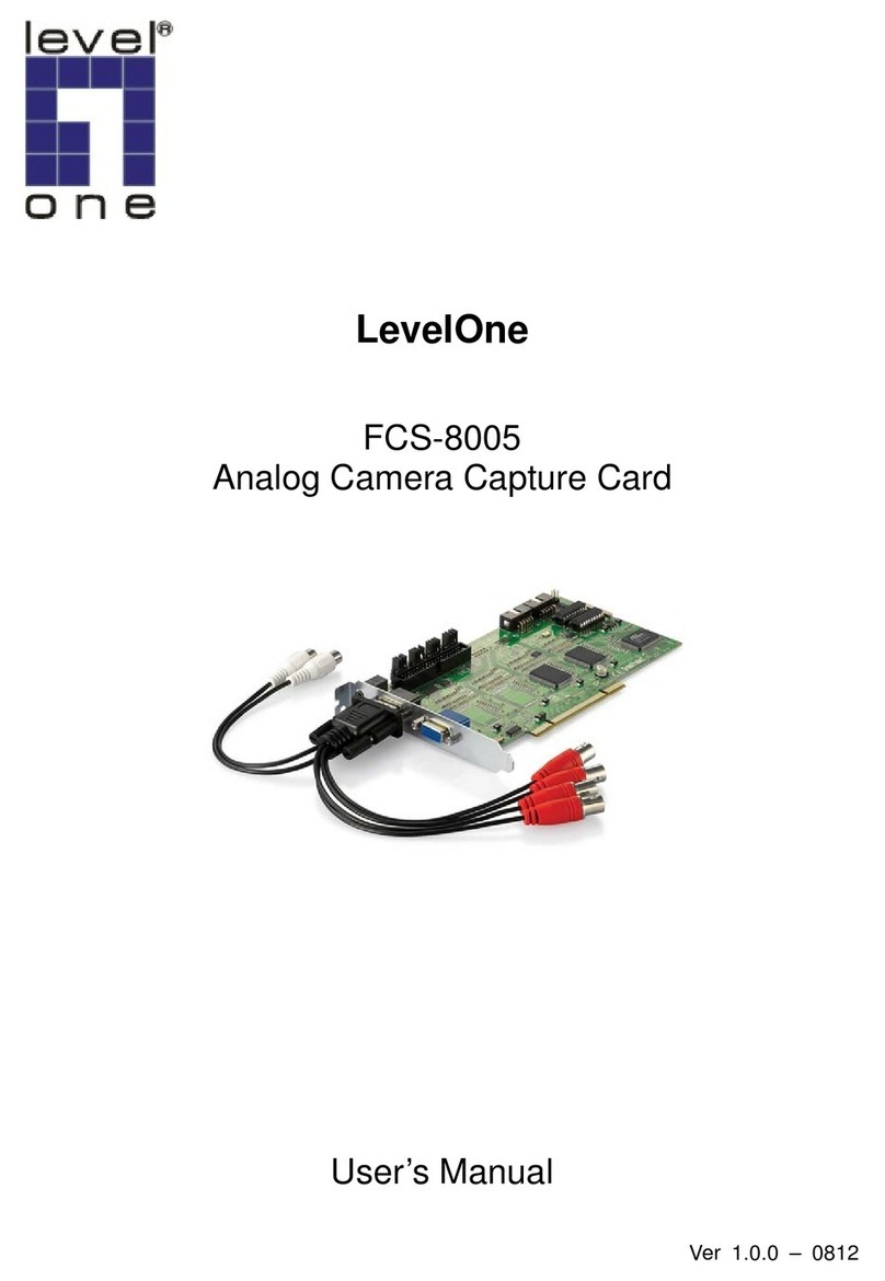 LevelOne FCS-8005 User manual