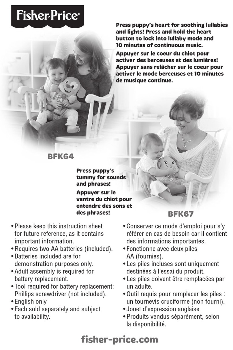 Fisher-Price BFK64 manual