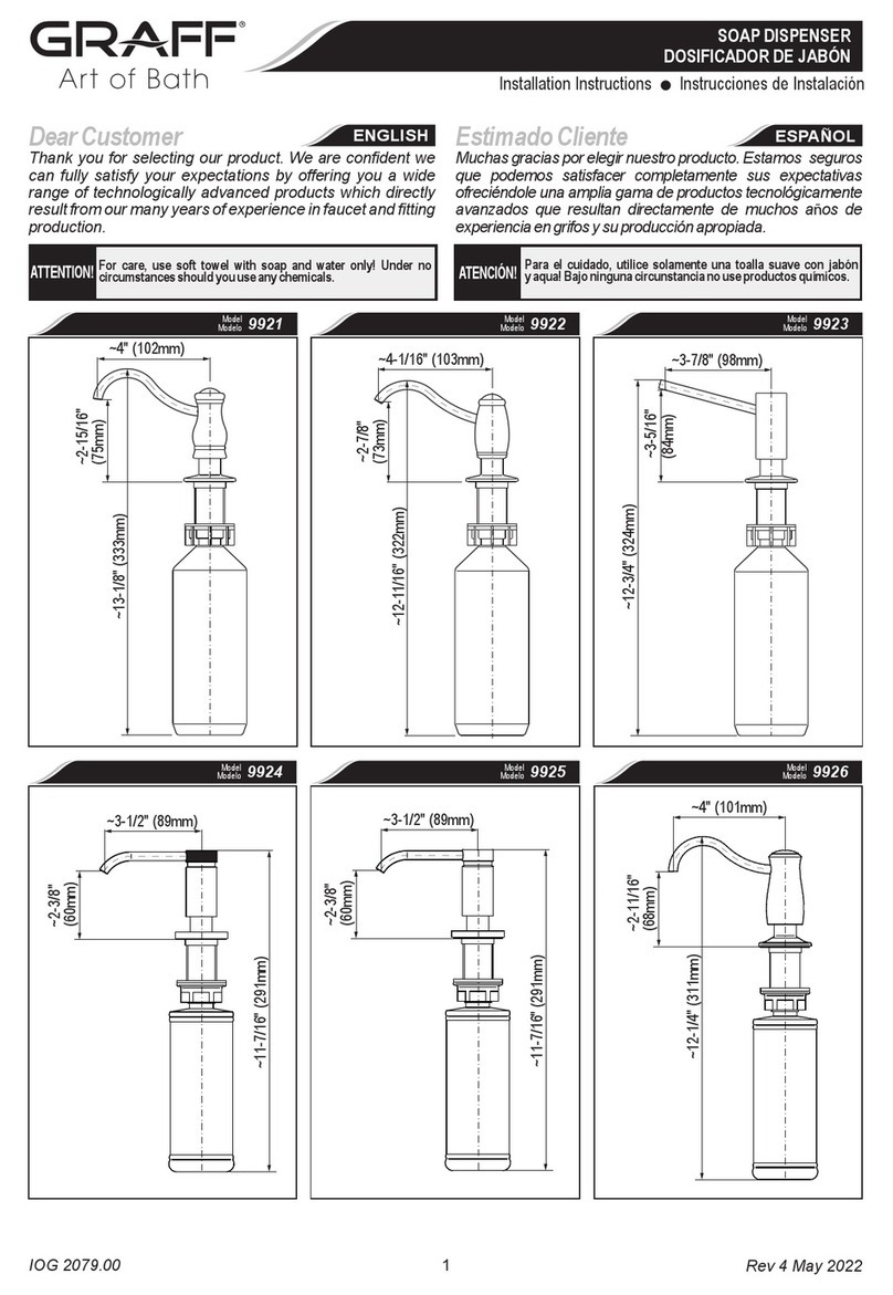 Graff 9929 installation instructions
